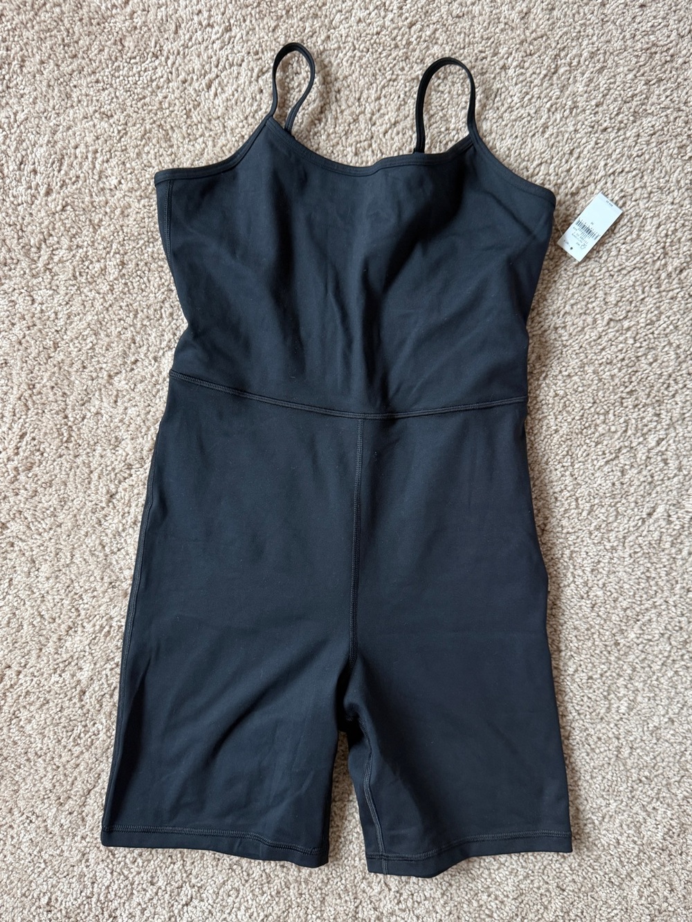Gap Womens Black Seamless Active Bodysuit